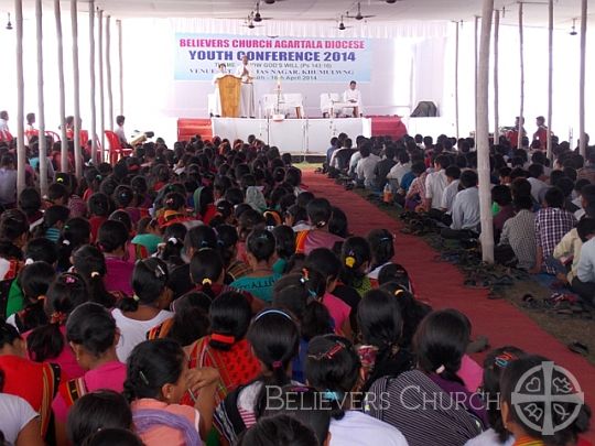 2030 Youths Participate in Youth Camp in Agartala Diocese