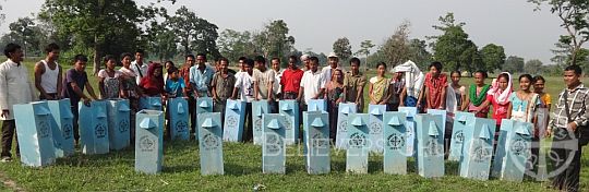 27 Families Benefits From BioSand Water Filter Distribution in Changlang