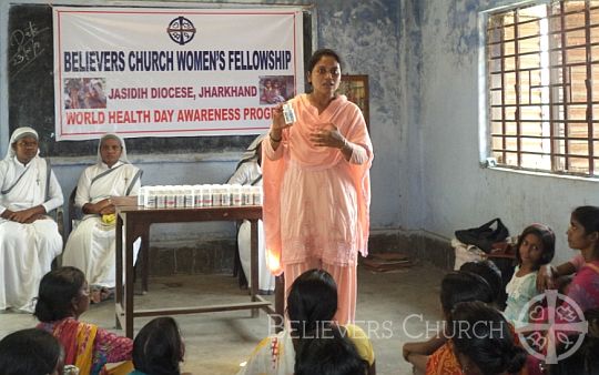 Jasidih Diocese Raises Health Awareness in Leprosy Colony