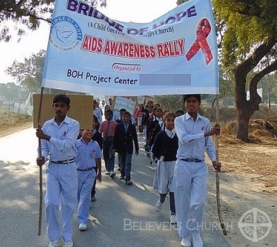 Lucknow Diocese Conducts Awareness Rally on World AIDS Day