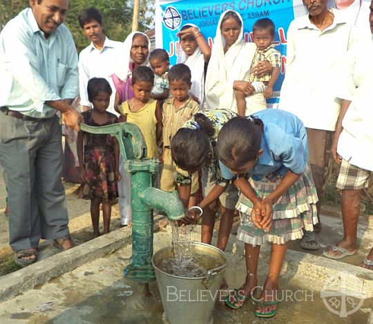 Jorhat Diocese Install Bore Wells for the villagers