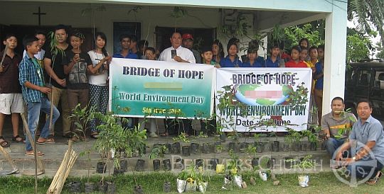 Dimapur Diocese Observes World Environment Day