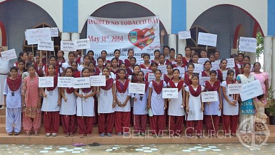 Jorhat Diocese Observes World No Tobacco Day