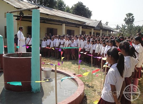 Tezpur Diocese Installs Bore Well in  Girl’s School