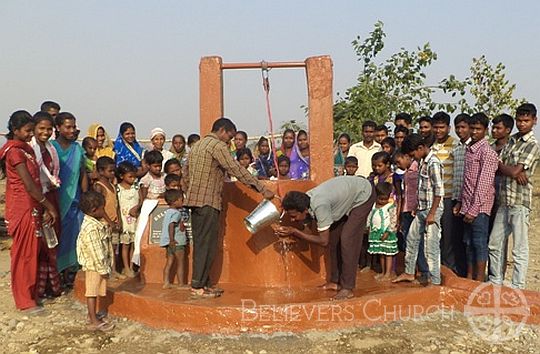 90 People Benefit from the New  Well in Tezpur Diocese