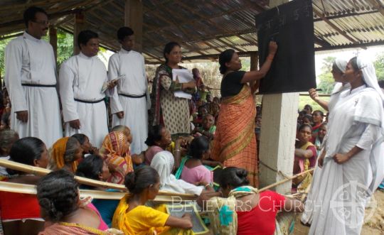 Helpless Widows Get a New House in the Diocese of Jasidih