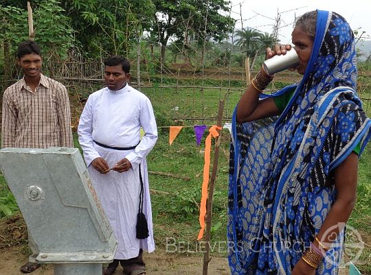 Diocese Of Odisha Provides New Bore Well To A Village Facing Water Scarcity