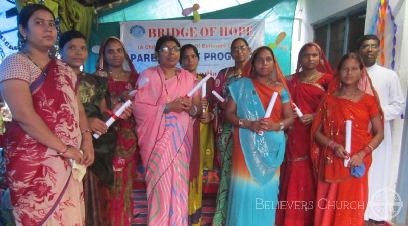 25 Women Complete Tailoring Course in the Diocese of Bhopal