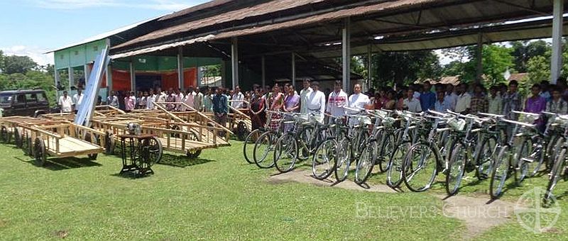 358 Families Receive Income Generating Gifts in the Diocese of Jorhat 