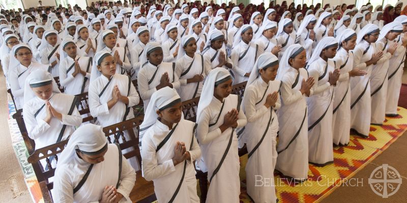 Metropolitan Dr. K.P. Yohannan Officiates the Dedication of 73 Sisters of Compassion