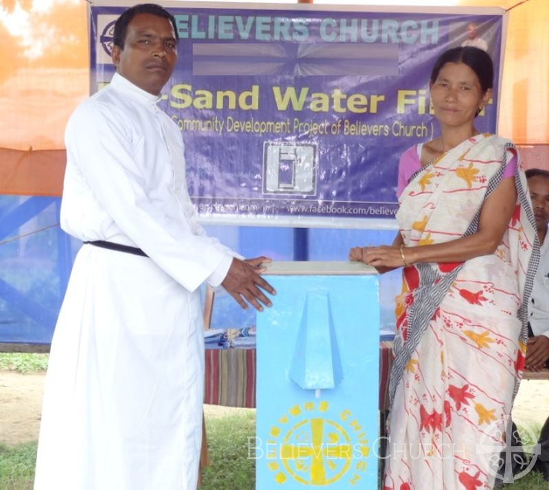 Tribal Families Receive 32 BioSand Water Filters in Tinsukia