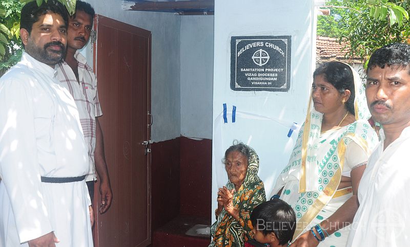 Sanitation Project Inaugurated in the Diocese of Vizag