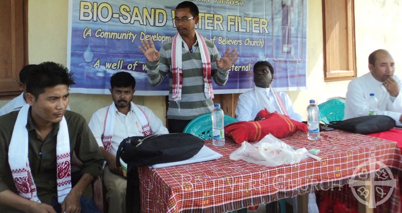 Flood-Affected Families in Diocese of Dhemaji Receives New BioSand Water Filters