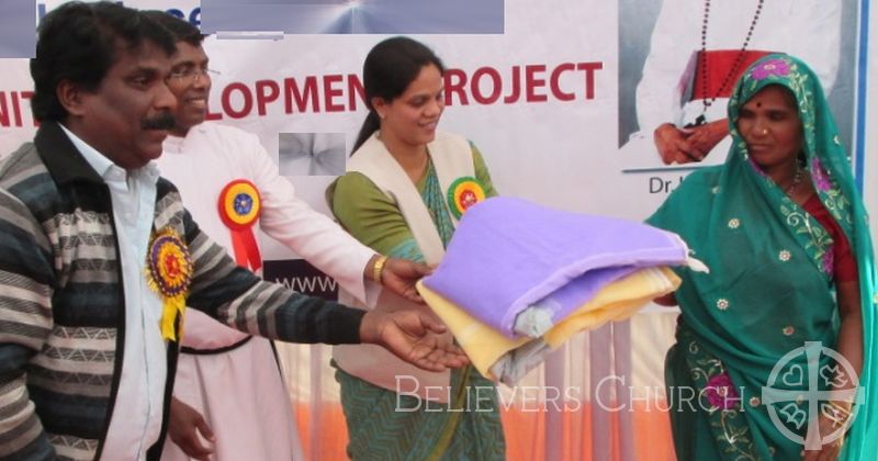 MLA Distributes Blankets and Mosquito Nets in Diocese of Bhopal 