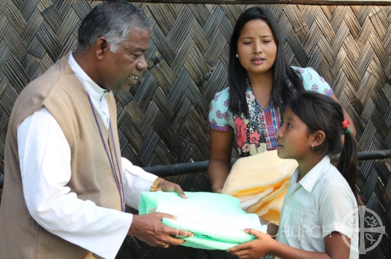 Bishop B. Sunderraj Inaugurates Mosquito Net Distribution in Diocese of Jorhat