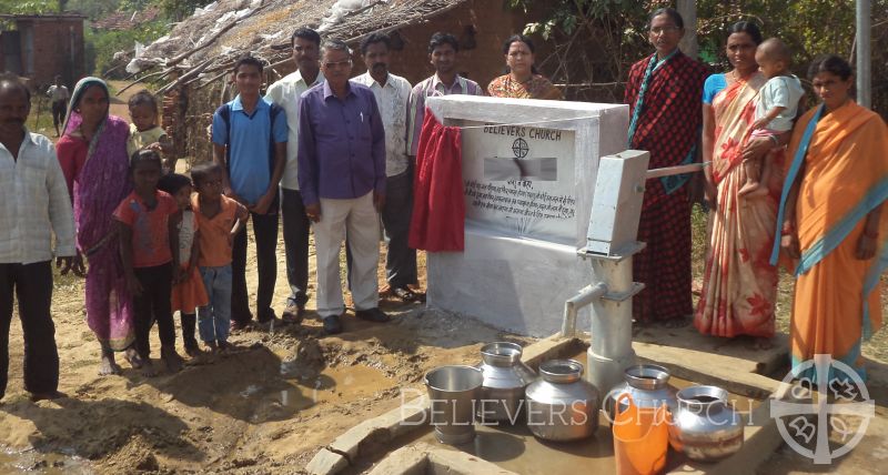Diocese of Nagpur Provides Six New Bore Wells in Villages Lacking Water
