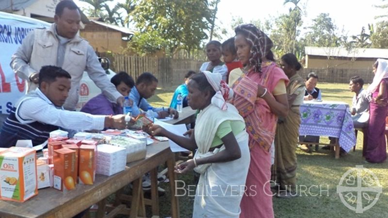 Tea Garden Workers Receive Free Medical Checkups and Treatments in Diocese of Jorhat