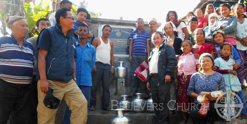 Diocese of Siliguri Dedicates New Well to Protect a Villagers from Animal Attacks