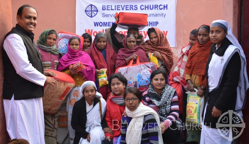 Leprosy-Affected People Receive Ration Supplies and Blankets through Diocese of Delhi