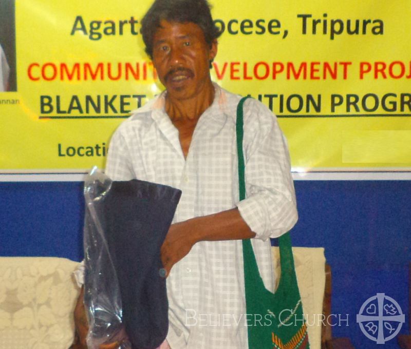 840 Blankets Distributed in Diocese of Agartala