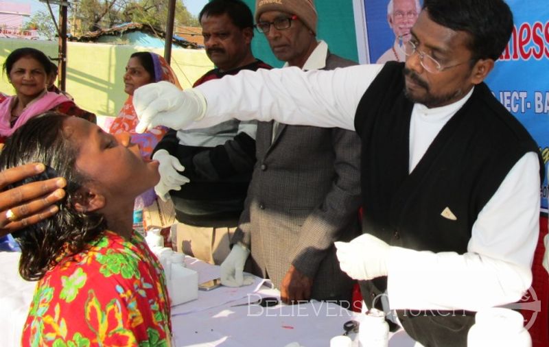 Diocese of Bhopal Conducts Vitamin Distribution Program to Prevent Eye-Related Problems