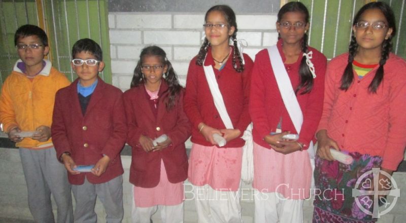 Believers Church Himachal Pradesh Gifts Free Spectacles to 12 Children