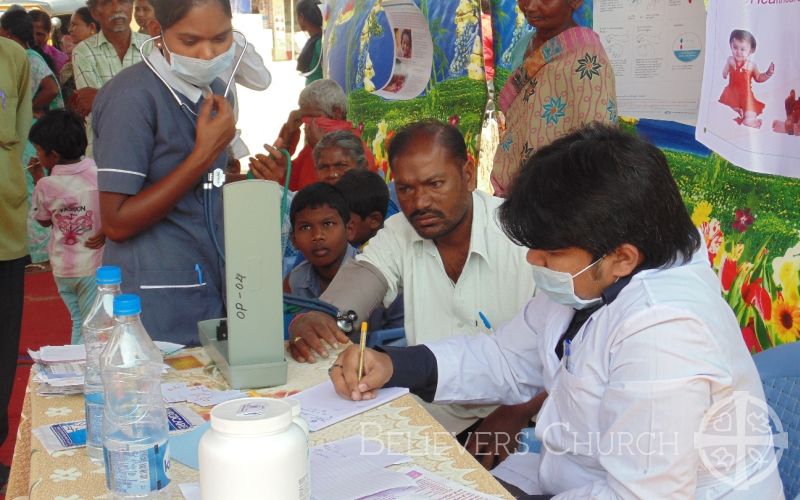 300 Colony Residents Receive Free Medical Checkups and Treatments in Diocese of Hyderabad