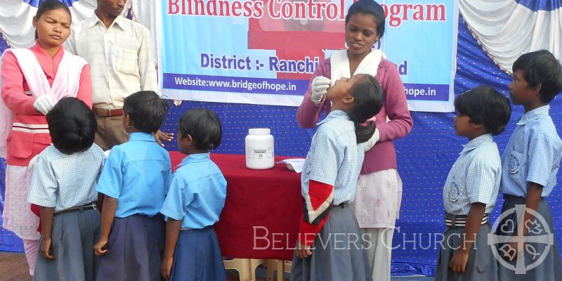 107 Children Receive Vitamin A Supplements Through Blindness Control Program