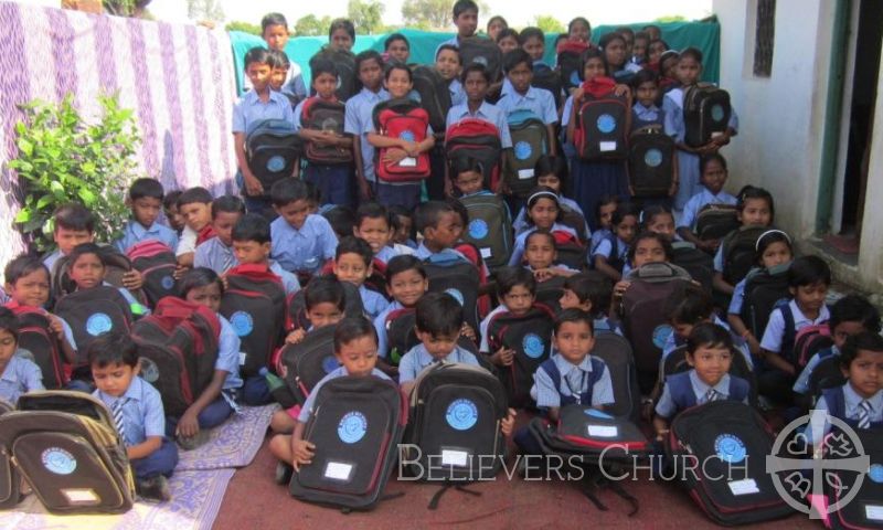 540 Children Benefit through School Supply Distribution Programs in Diocese of Bhopal 