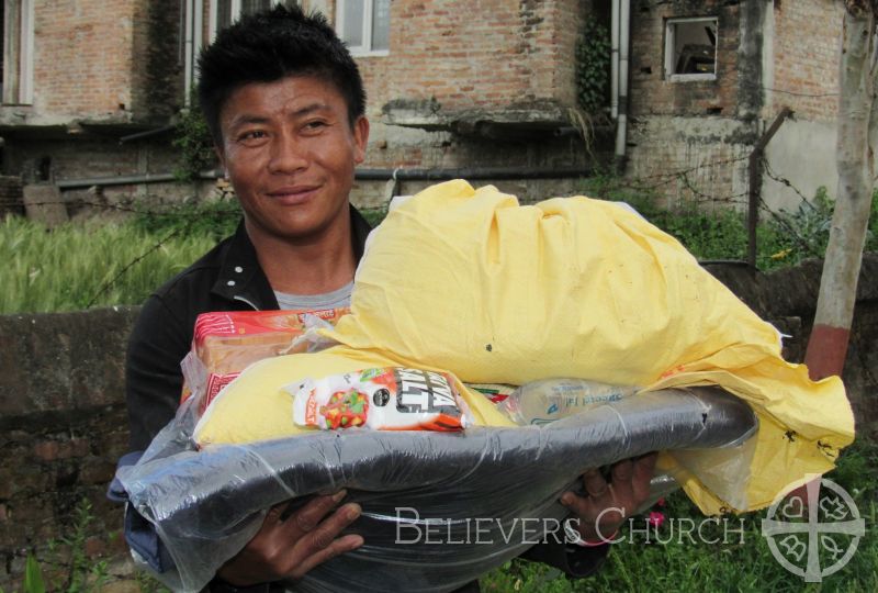 Diocese of Gorakhpur Distributes Over 15,000 kg of Relief Supplies to Earthquake Victims