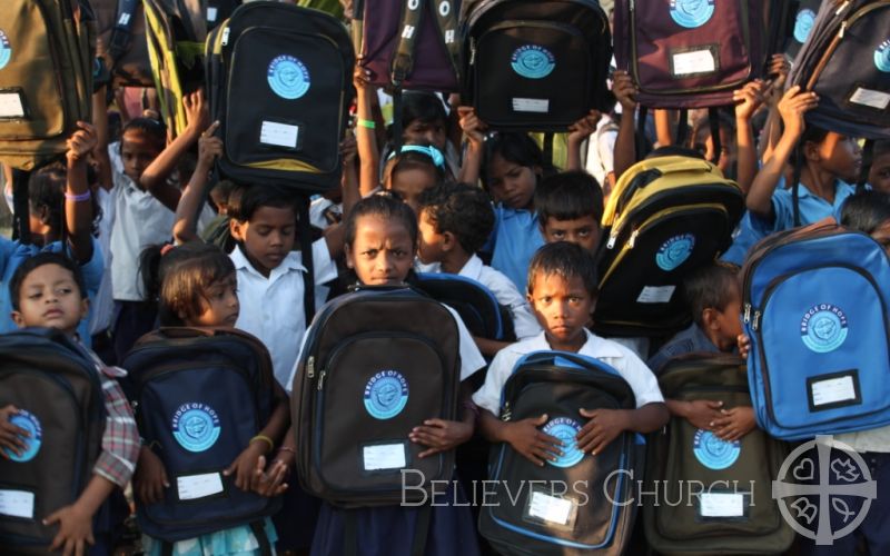 Diocese of Jorhat Gifts New School Bags to Over 1,800 Children through Bridge of Hope