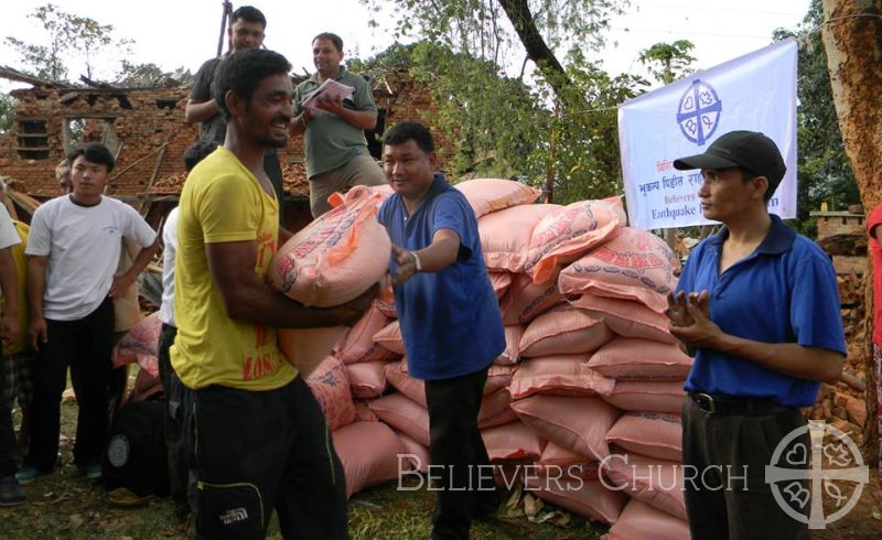 Diocese of Kathmandu Helps 125 Earthquake Hit Families Through Relief Efforts