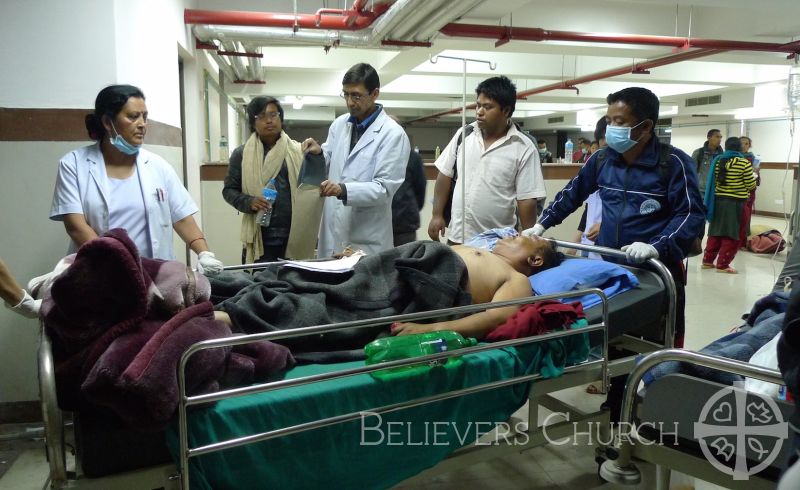 Clergy Team Assists Earthquake Victims in Diocese of Kathmandu