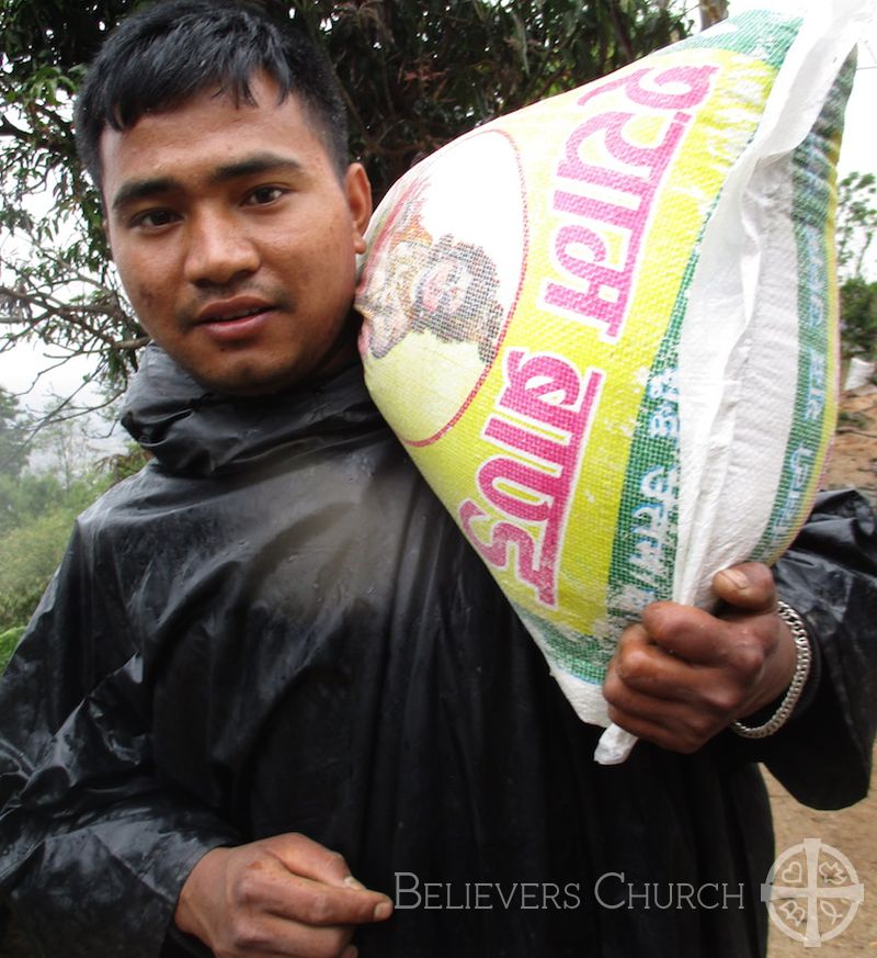 Diocese of Kathmandu Provides Relief Supplies to 16 Earthquake Affected Families