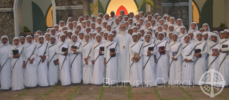 Dr. K.P. Yohannan, Metropolitan Dedicates 135 Sisters of Compassion to Serve the Poor