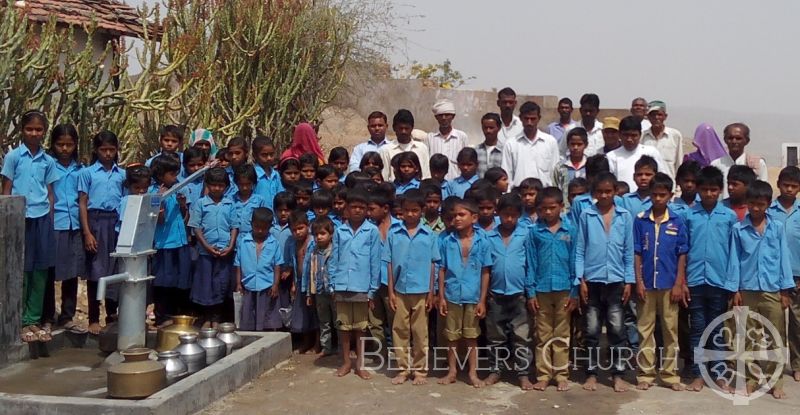 Diocese of Udaipur Inaugurates 37 Bore Wells in a School and Remote Villages 