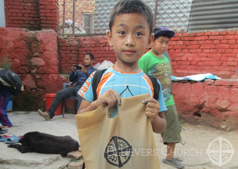 Diocese of Kathmandu Helps 58 Earthquake Hit Children Through School Supply Distribution