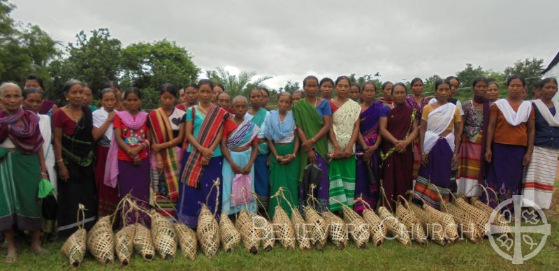 Diocese of Agartala Gifts 112 Piglets on International Widow’s Day