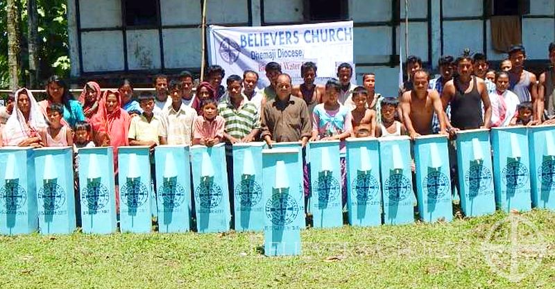 30 Families Receive Access to Safe Drinking Water in Diocese of Dhemaji