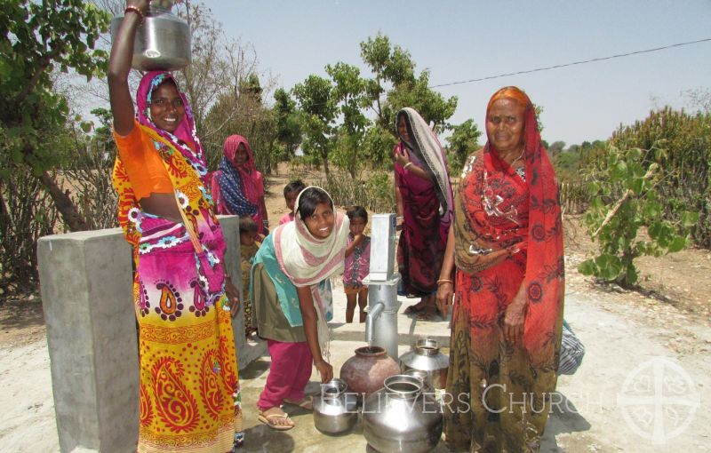 Villagers Thank Believers Church for Solving their Struggle for Water