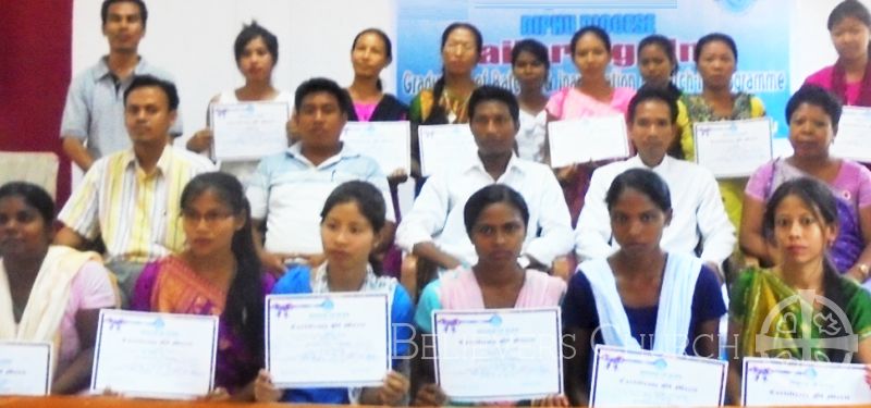 14 Tailoring Students Graduate in Diocese of Diphu