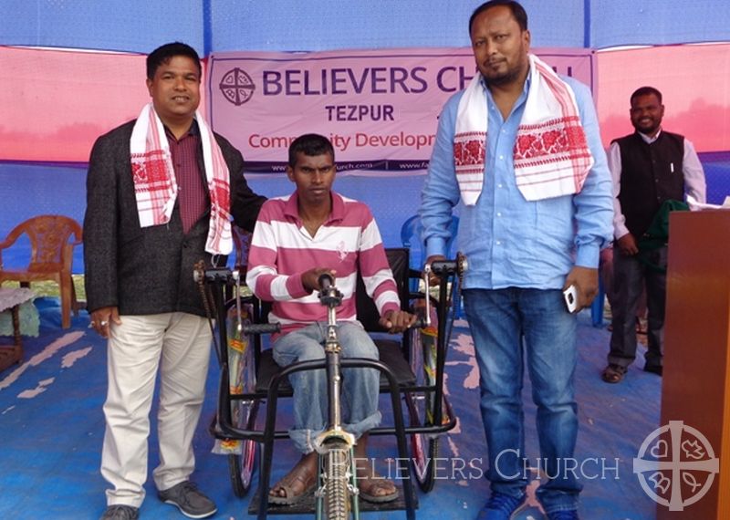 Believers Church Helps 620 Needy Families in Tezpur