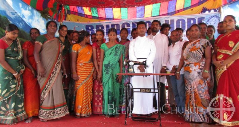 Diocese of Vijayawada Gifts Sewing Machine to 183 Women