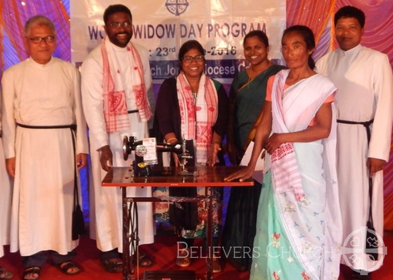 Diocese of Jorhat Gifts Widows with Sewing Machines on International Widows Day