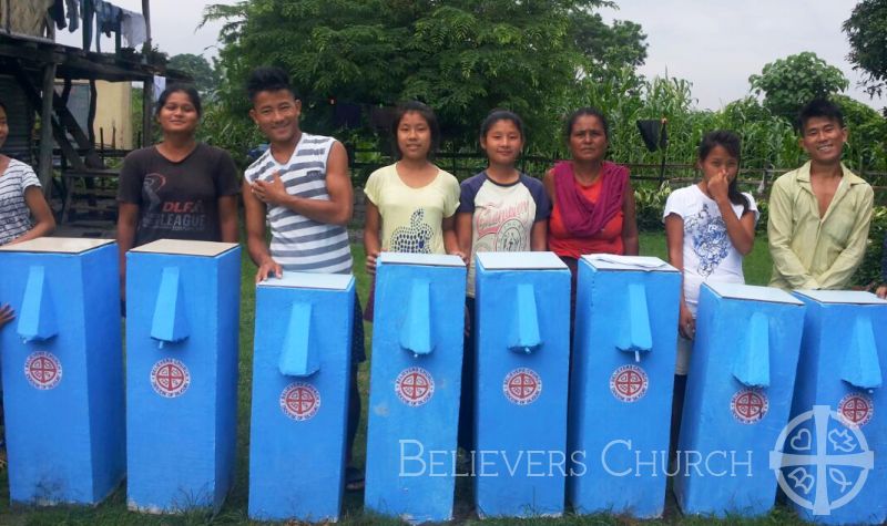 40 Families Receive BioSand Water Filters in Diocese of Siliguri
