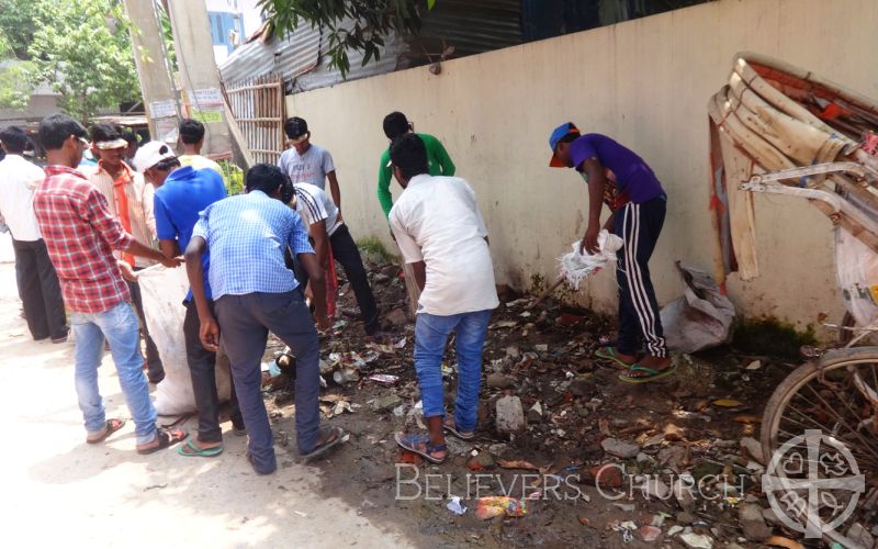 Diocese of Patna Holds Massive Cleanliness Drive on Independence Day