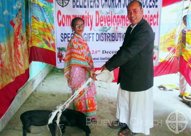 100 Economically Disadvantaged Families Receive Income-Generating Tools in Diocese of Dhemaji