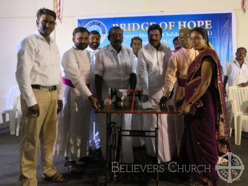 Free Sewing Machines Distributed to Vocational Training Graduates in Diocese of Chennai