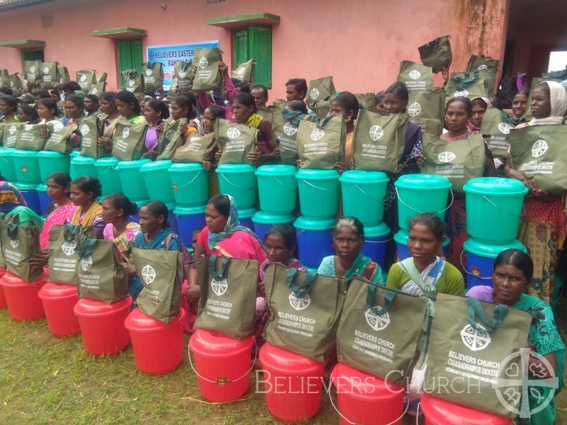 Utility Items Distributed to Over 300 People in Diocese of Ranchi