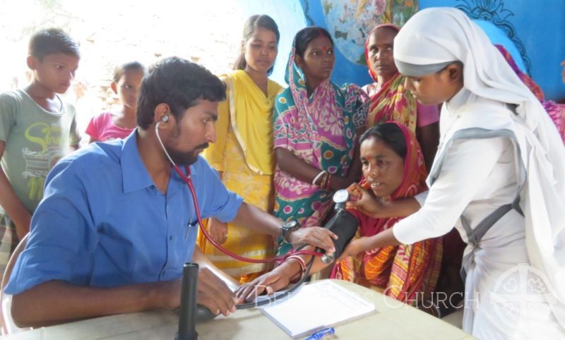 Over 220 Poor People Get Free Medical Check-Ups in Diocese of Purulia